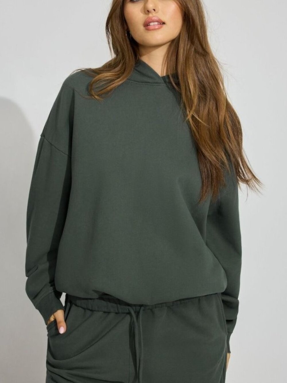 Garage UltraFleece Hoodie Dusty Sage Green S/M